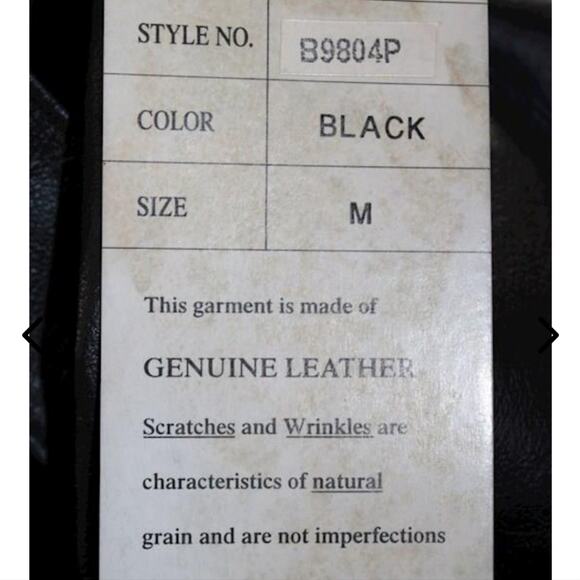 ALAMO UOMO. NWT WOMENS SIZE MEDIUM 100% LEATHER JACKET COAT - Picture 7 of 8